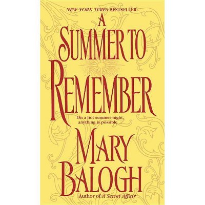 A Summer to Remember - (Get Connected Romances) by  Mary Balogh (Paperback)