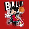 Girl's Disney Mickey Mouse Ballin' T-Shirt - 2 of 4