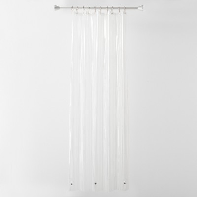 Photo 1 of 71"x71" 6 Gauge Peva Shower Liner Clear - ? - Made by Design , Size: 71"x71"
