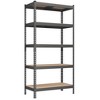 SONGMICS 5-Tier Storage Shelves, Garage Storage, Boltless Assembly, Adjustable Shelving Unit, Load 1929 lb, for Shed Warehouse Basement Kitchen - image 4 of 4