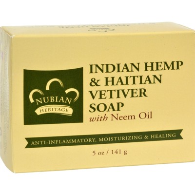 NUBIAN SOAP Haitian HEMP 5OZ