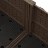 vidaXL Raised Bed 31.5"x31.5"x9.1" Polypropylene - 4 of 4