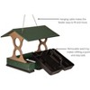 JCS Wildlife Medium Poly Fly Thru Platform Bird Feeder - 4 of 4