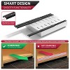 Sorbus 2 Pack Pull-Out Sliding Storage Rack for Kitchen & Bathroom - 4 of 4