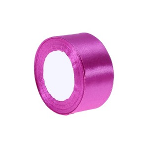 Unique Bargains Ribbons for Crafts Wide Satin Grosgrain for Wreaths & Crafts Polyester 866.14"x1.57" 1 Pc - 1 of 4