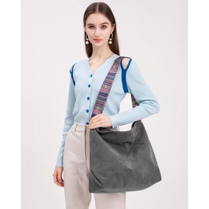 FATMOON Tote Bag Women Large Crossbody Bag Stylish Handbag for Women Corduroy Hobo Bag Fashion shoulder Bag Purse - 1 of 4