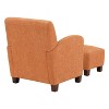 Aiden Chair and Ottoman - OSP Home Furnishings - image 4 of 4