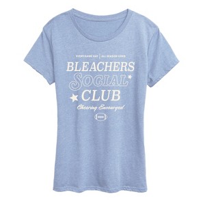 Women's - Instant Message - Bleachers Social Club Short Sleeve Graphic T-Shirt - 1 of 4