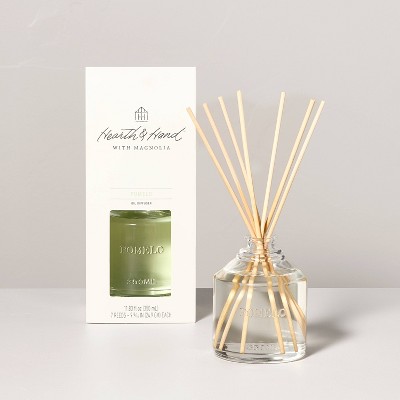 11.83 fl oz Pomelo Oil Reed Diffuser - Hearth & Hand™ with Magnolia