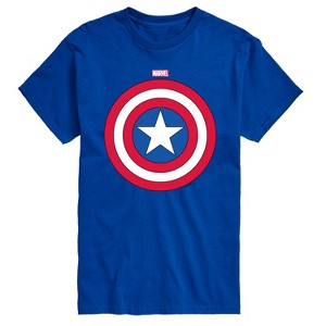 Men's - Marvel - Captain America Logo Shield Short Sleeve Graphic T-Shirt - 1 of 4