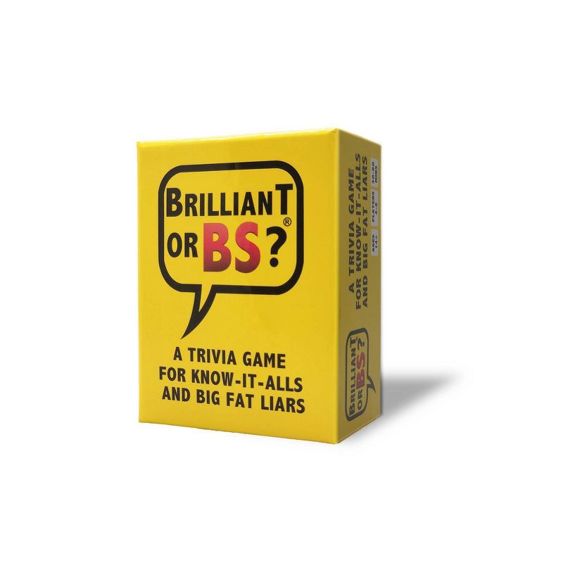 Brilliant or BS? Game, 1 of 11