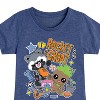 Girls' - Marvel - Guardians of the Galaxy Groot And Rocket Sticker Fitted Short Sleeve Graphic T-Shirt - 2 of 4