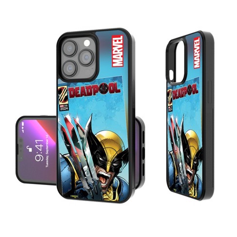 Keyscaper Marvel Deadpool Wolverine Cover Art Bump Cell Phone Case For ...