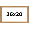 PosterPalooza | Contemporary Gold Picture Frame - UV Acrylic, Backing Board, Hanging Hardware Included - 2 of 4
