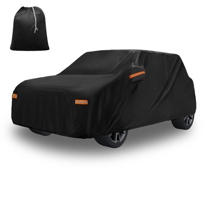 Unique Bargains Waterproof 210D-PU Oxford Car Cover