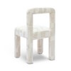 TOV Furniture Hazel Patterned Jacquard Dining Chair in Cream and Beige - 4 of 4