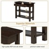 Retro Console Table, Entryway Table With 2 Drawers And 2-Tier Open Storage Shelf, Hallway Console Table, Display Shelf For Home Office, Entryway - 4 of 4