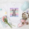 Simply Sage Market Women's Easter Stacked Leopard Bunny Short Sleeve Graphic Tee - 3 of 3