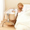 Bedside Bassinet Baby Bassinet,3 in 1 Bedside Sleeper with Baby Co-Sleeper Travel Crib - 4 of 4