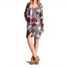 Women's Floral Patchwork Print Dress - Velzera - 2 of 4