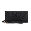 MKF Collection Eve Genuine Leather Crocodile-embossed Women’s Wristlet Wallet by Mia K - 2 of 4