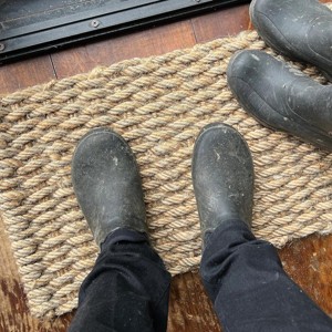 Kings County Tools 30x17in Jute Doormat Entry Rug - 1 of 4