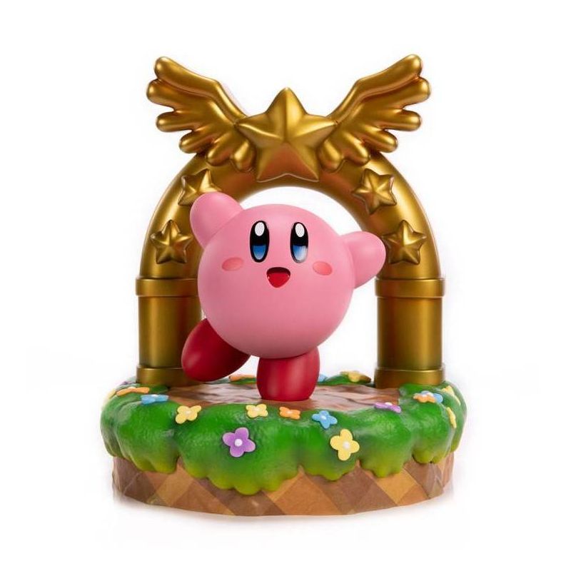 First 4 Figures: Kirby and the Goal Door 9&#34; PVC Statue, 1 of 13
