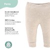 The Peanutshell Earthy Neutral Pants for Baby Boys and Girls, 5-Pack Set - 2 of 4