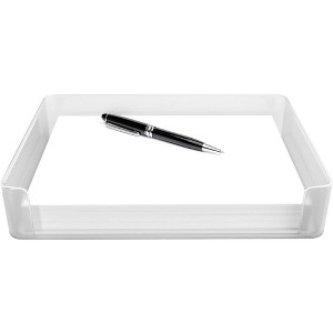 Sorbus 9.4" x 12.5" Plastic Paper Organizer - Stores mail, folders, printer paper, and more. - 1 of 4