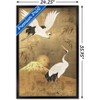 Trends International Reinders - Japanese Cranebirds Framed Wall Poster Prints - 3 of 4