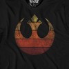 Seven Times Six Star Wars Rebellion Shirt Mens Alliance Symbol Adult Graphic Print Tee Black - 3 of 4