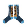 Dragon Ball Super: Super Hero Goku Men's Blue & Orange Crew Socks - 2 of 4