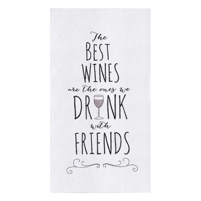 C&F Home The Best Wines Are The Ones That You Drink With Best Wines Flour Sack Cotton Kitchen Towel