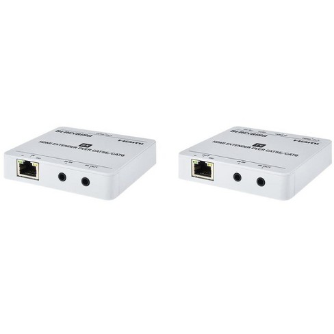 Monoprice Blackbird Hdmi Extender Over Ethernet, Cat5e/6/7, 70m, Hdmi Loop Out, Edid, Cable (poc) : Target