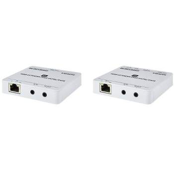 Monoprice Blackbird 4K HDMI Extender over Ethernet, CAT5e/6/7, 70m, HDMI Loop Out, Smart EDID, Power over Cable (PoC)