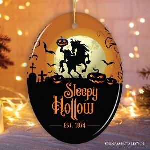 Spooky Sleepy Hollow Headless Horseman Ornament, Halloween Attraction Gift for Christmas Tree| OrnamentallyYou - 1 of 4