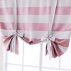 Deconovo Striped Tie-Up Room Darkening Curtain Shade, 1 Panel - 4 of 4
