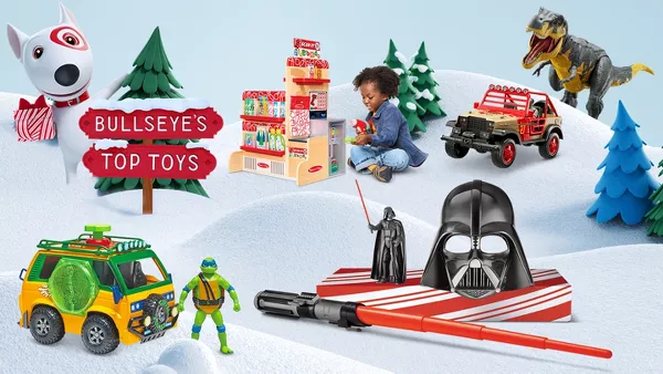 Target shops ad toys