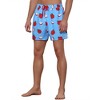 Lars Amadeus Men's Fruit Pattern Lightweight Beach Pool Summer Board Shorts - 4 of 4