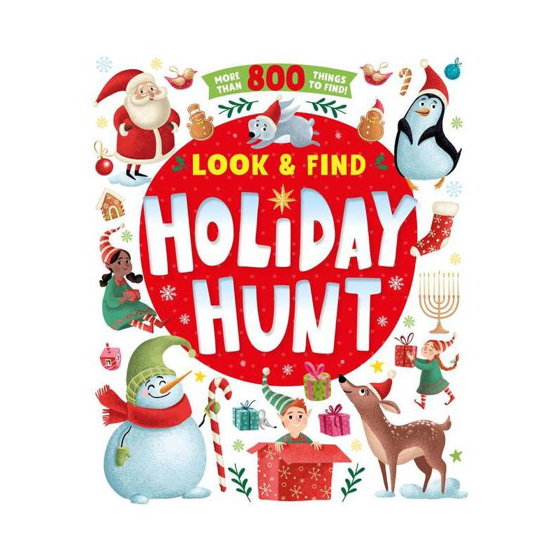 Holiday Hunt - (Look & Find) by  Clever Publishing (Hardcover), 1 of 2