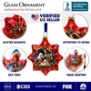 Graceful Nativity Star Glass Christmas Ornament, Unique Christian Religious Decor| OrnamentallyYou - 3 of 4