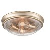 Millennium Lighting 2 - Light Flush Mount in  Modern Gold - 3 of 4