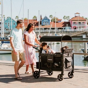 WONDERFOLD W4 Elite Quad Folding Stroller Wagon - 1 of 4