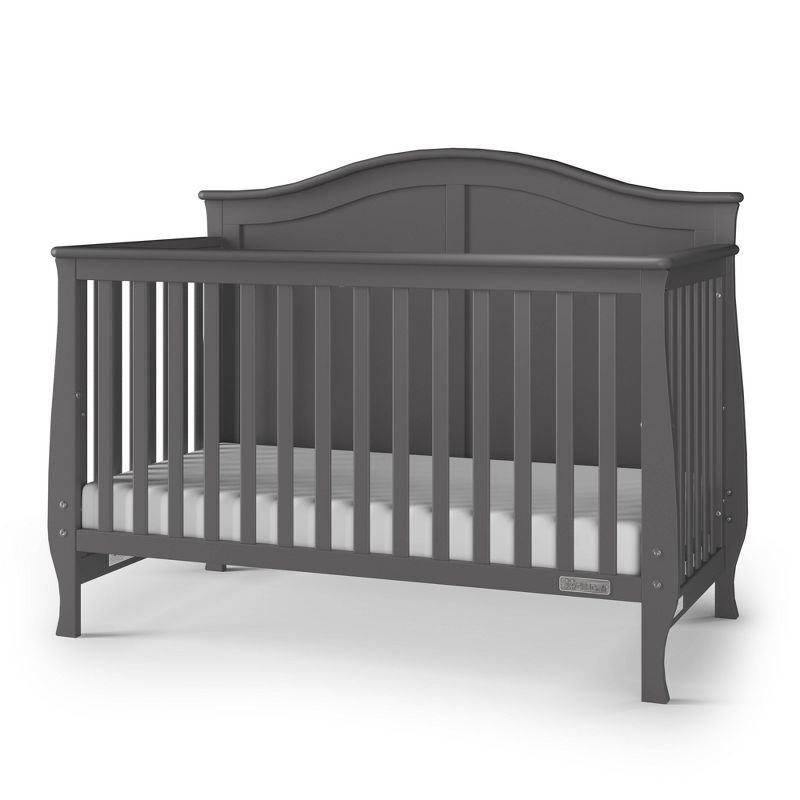 Child Craft Camden 4-in-1 Convertible Crib - Cool Gray, 1 of 10