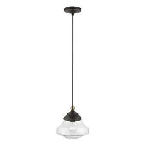 Livex Lighting Avondale 1 - Light Pendant in  Bronze/Antique Brass - 1 of 4