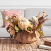 Artificial Plant - Faux 26" Pumpkin & Sunflower Potted Arrangement - FXP1060 - Multicolored - Safavieh - 2 of 4