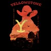 Women's Yellowstone Sunset Silhouette John Dutton & Truck T-Shirt - 2 of 4