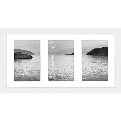 Americanflat Collage Picture Frame with shatter-resistant glass - Available in a variety of Sizes and Colors