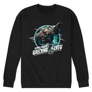 Men's - Disney - One Man Wrecking Crew Graphic Fleece Sweatshirt - 1 of 4