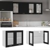 CLIHOME 23.6 in H Engineered Wood Wall Kitchen Cabinet with 2-Doors and 2-Shelves - 3 of 4